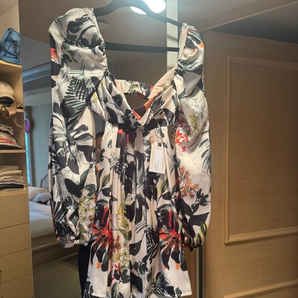 Katie May The Romantic Floral OpenBack Minidress - Picture 2 of 3